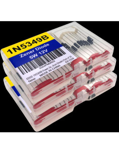 Diodo Zener 1N5349B 12V 5W 30pcs - Regulación de Voltaje 2