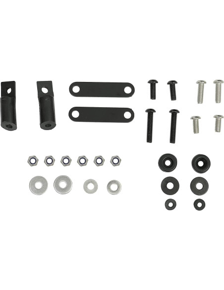 Carenado de Faro ECOTRIC con Parabrisas Claro 38cm para Harley Dyna