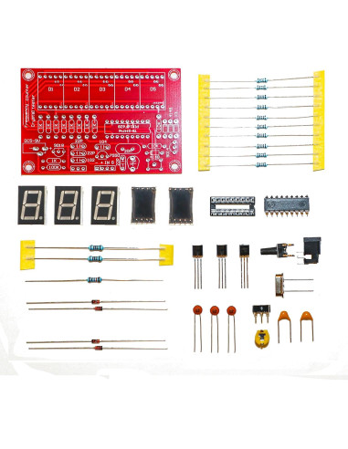 Contador de Frecuencia HUABAN 1Hz-50MHz 5 Dígitos USB