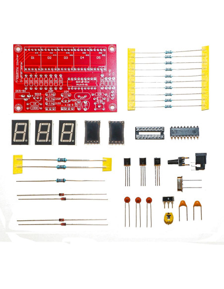 Contador de Frecuencia HUABAN 1Hz-50MHz 5 Dígitos USB