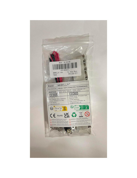 10 Pcs Luz Indicadora LED 12mm IP67 MKBKLLJY 12-24V 5 Colores