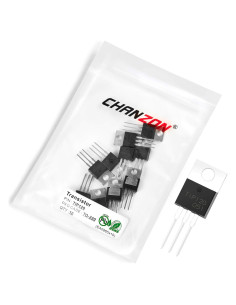 Transistor Darlington NPN Chanzon TIP120 TO-220 Paquete 10