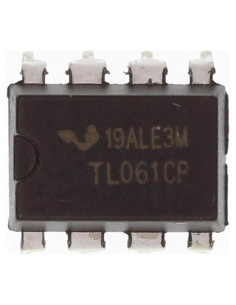 10 Amplificadores Operacionales TL061CP JFET DIP-8 Bajo Consumo