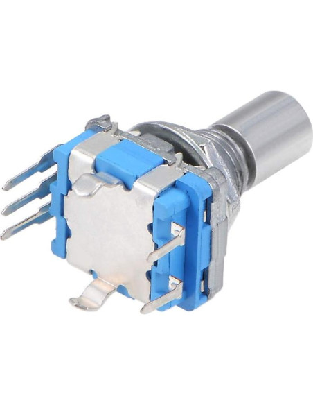 Encoder Rotativo uxcell 360 Grados 5 Pines Eje D 6mm 5Pcs