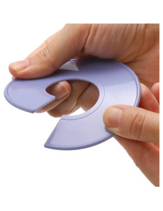 Divisores de Closet para Ropa 12 Pcs Aruicheng 9 cm Plástico 2