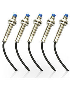 5 Pcs Interruptor Sensor Proximidad Inductivo NPN M8 2mm DC6-36V
