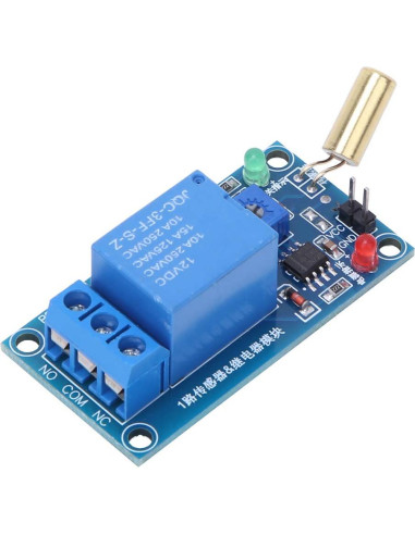 Módulo de Relé 12V DC Wisecoco con Sensor de Inclinación