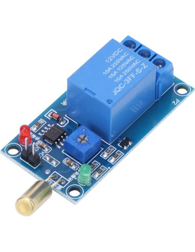 Módulo de Relé 12V DC Wisecoco con Sensor de Inclinación