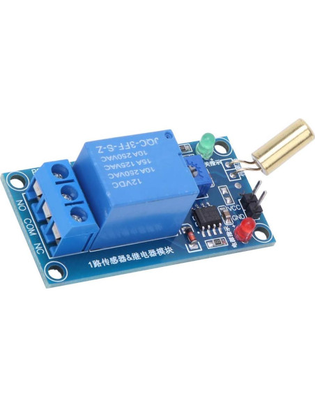 Módulo de Relé 12V DC Wisecoco con Sensor de Inclinación