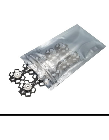 10 Chips LED Infrarrojos 3W Vrabocry 850nm con PCB 20mm