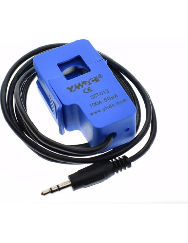 Sensor de Corriente AC JANSANE SCT-013-000 100A No Invasivo