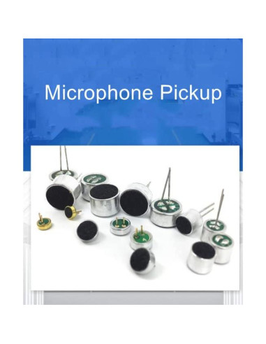 Micrófono Electret Fielect 9767-60DB 10 Pcs 9.7x7mm