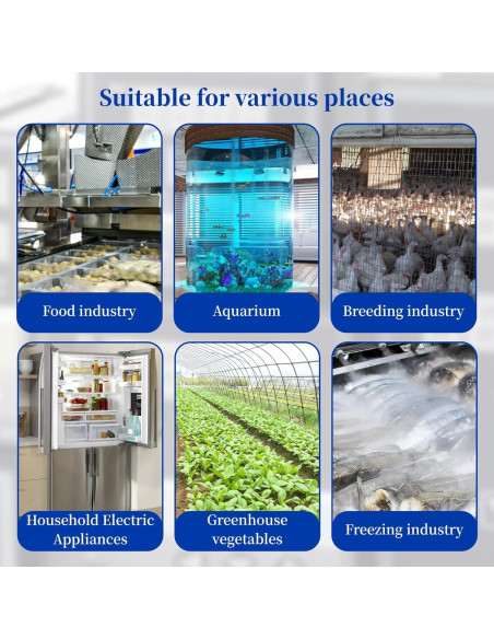 2 Piezas Sonda de Temperatura 10K NTC 3950 Acero Inoxidable 1M