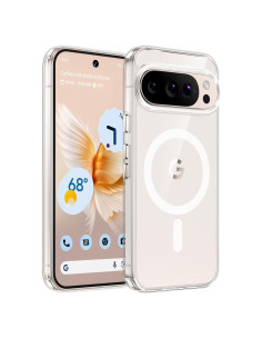 Funda TAURI para Google Pixel 10/10 Pro Transparente Magnética