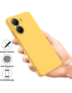 Funda TPU Amarilla para Xiaomi Redmi Turbo 4 Antirayaduras 2