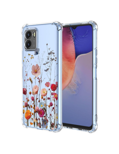 Funda Floral Vivo Y15s 2021 / Y15A / Y10 4G / T1 4G / Y01