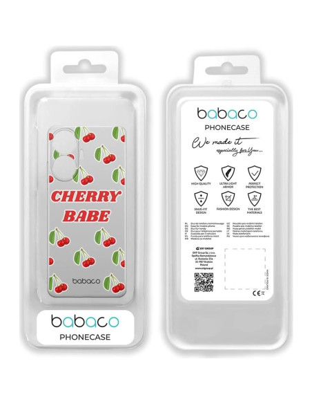 Funda para Realme C55 Babaco 90's Girl TPU Transparente Funda para Realme C55 Babaco 90's Girl TPU Transparente