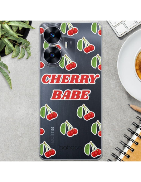 Funda para Realme C55 Babaco 90's Girl TPU Transparente Funda para Realme C55 Babaco 90's Girl TPU Transparente