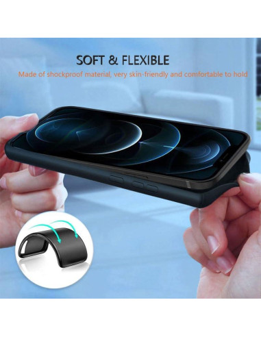 Funda TPU suave YQINHHME para ZTE Blade A35 + Protector