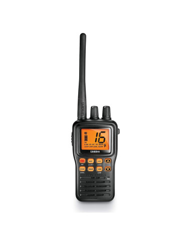 Radio Marina de Mano Uniden MHS75 Impermeable VHF 5W
