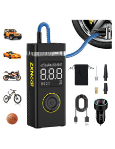 Compresor de Aire Portátil ZXNcar PEAK X5 180PSI Batería 12V