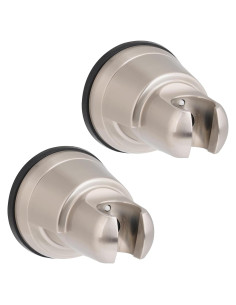 Soporte de Cabezal de Ducha Hibbent con Ventosa - 2 Unidades