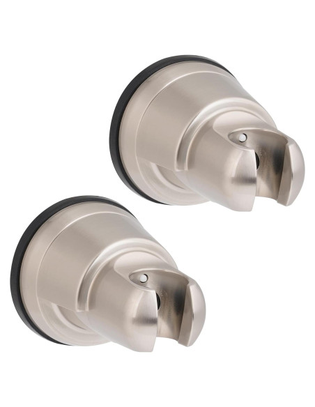 Soporte de Cabezal de Ducha Hibbent con Ventosa - 2 Unidades