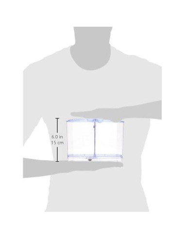 Kit Acuario Penn-Plax Doble Betta Bowfront 19.69x15.24cm