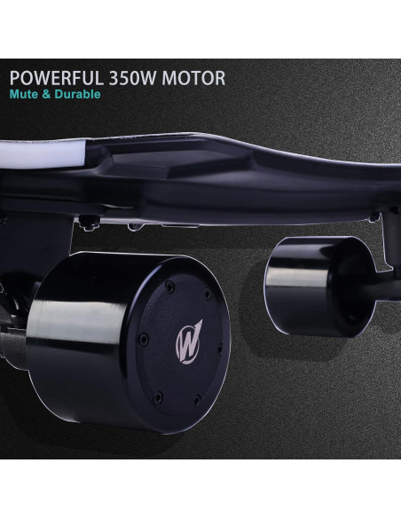 Patineta eléctrica Windseeker Skater Plus 350W 15 km/h