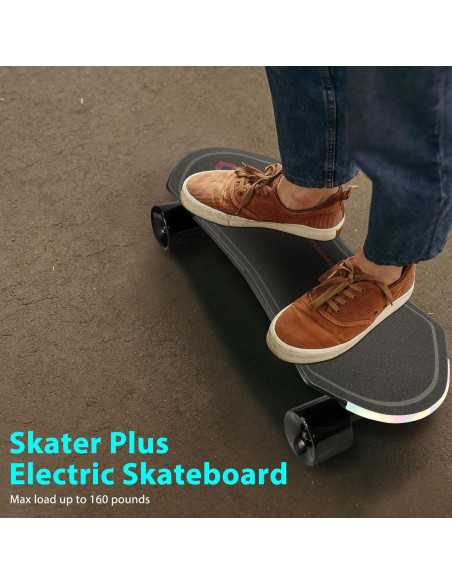 Patineta eléctrica Windseeker Skater Plus 350W 15 km/h