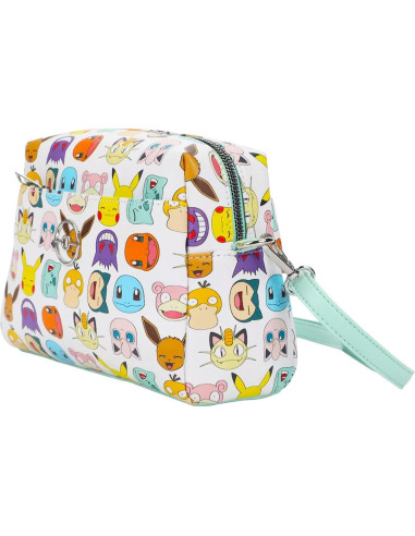 Bolso Cruzado Pokemon para Mujeres con Botella de Agua