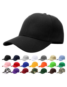 Gorra de béisbol Falari ajustable para correr y actividades