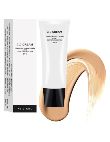 CC Cream JIMYAUQIN Corrector Rojo SPF 50 30ml Natural