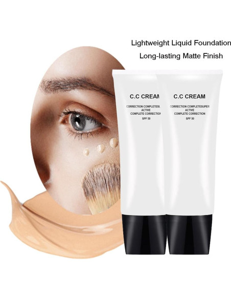 CC Cream JIMYAUQIN Corrector Rojo SPF 50 30ml Natural