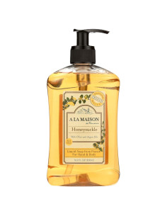 Jabón Líquido A La Maison Madreselva 500 ml - Artesanal Francés