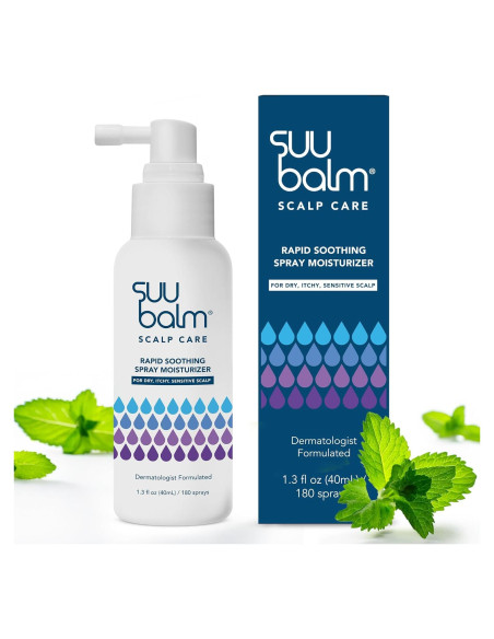 Suu Balm Spray Hidratante Anticaspa 40 ml - Alivio Picazón