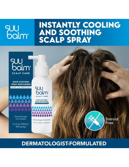 Suu Balm Spray Hidratante Anticaspa 40 ml - Alivio Picazón