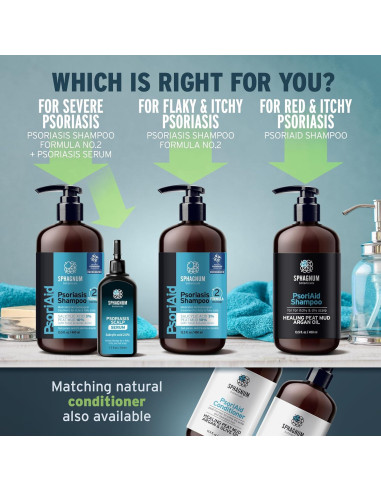 Champú Natural Sphagnum Botanicals 400 ml para Psoriasis