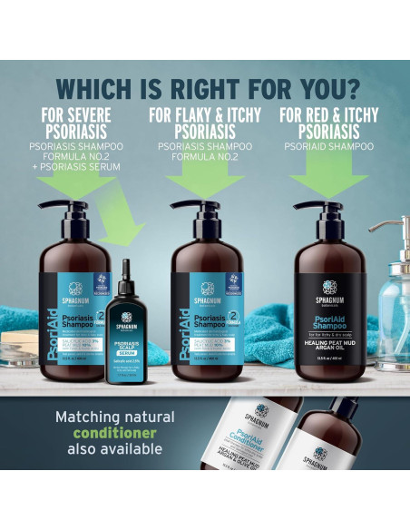 Champú Natural Sphagnum Botanicals 400 ml para Psoriasis Champú Natural Sphagnum Botanicals 400 ml para Psoriasis