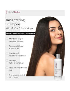 Champú Revitalizante KERACELL 227g - Crecimiento Cabello Saludable 2