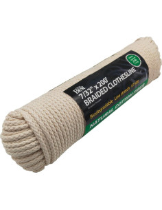 Cuerda Trenzada de Algodón SIM SUPPLY 60.96 m 5.56 mm 2