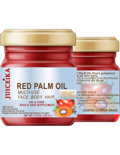 Aceite de Palma Rojo Orgánico Puro 100% Extra Virgen 250ml 2