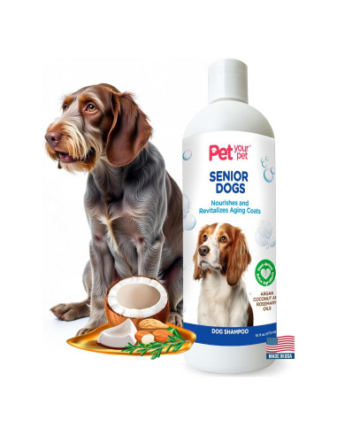 Champú Natural para Perros Mayores Kinross 473 ml - Hidratante