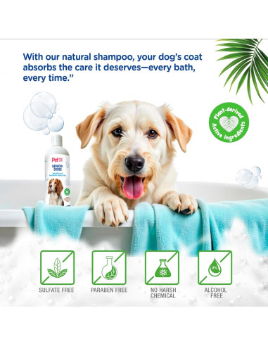 Champú Natural para Perros Mayores Kinross 473 ml - Hidratante