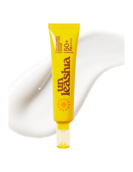 Suero Solar Unleashia con Niacinamida 59g Aclarador e Hidratante SPF