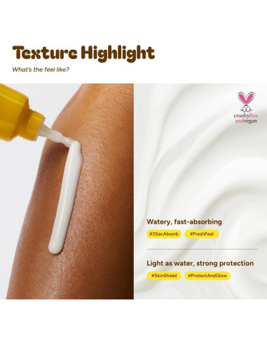 Suero Solar Unleashia con Niacinamida 59g Aclarador e Hidratante SPF