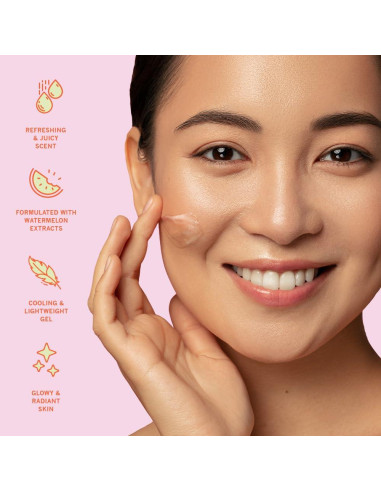 Mascarilla Facial Nature Well Sandía Hidratante 2 Unidades