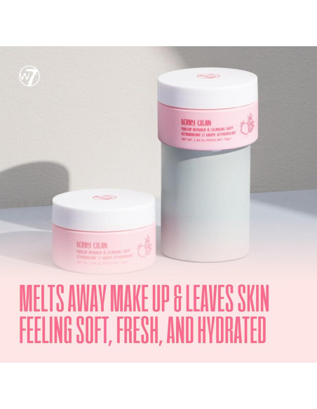 W7 Berry Clean Set de Balsamo y Limpiador Espumoso 490g W7 Berry Clean Set de Balsamo y Limpiador Espumoso 490g