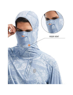 Camisa de Protección Solar para Hombre PIQIDIG UPF 50+ 3XL 2