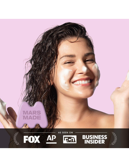 Jabón Facial MARSMADE con Glutatión y Salvado de Arroz 95g